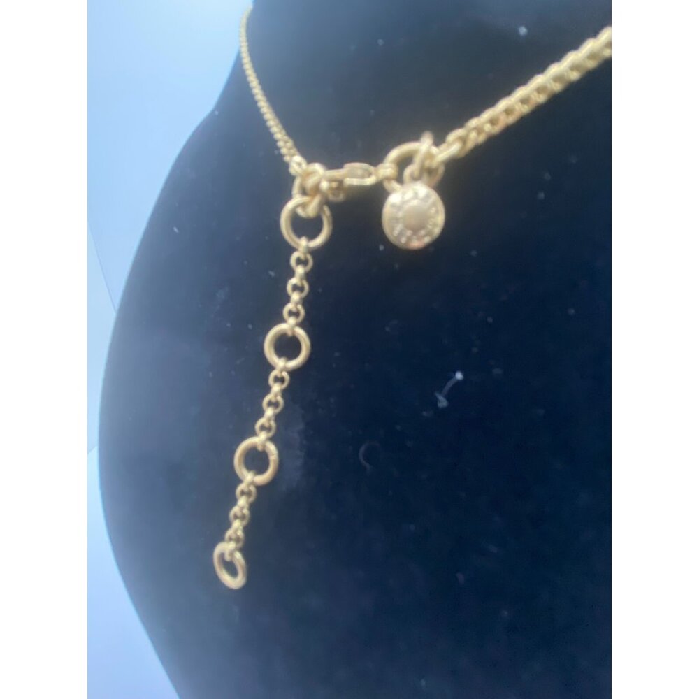 J Crew Necklace Rhinestone Star Peach Rose Green Aurora Borealis Opaque Crystals - Picture 4 of 6